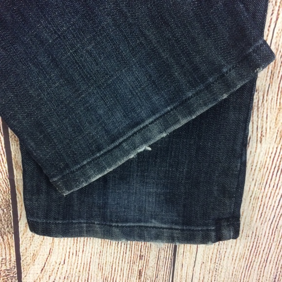 **SOLD** Whiskered & Distressed Jeans Sz 3 - Picture 4 of 8